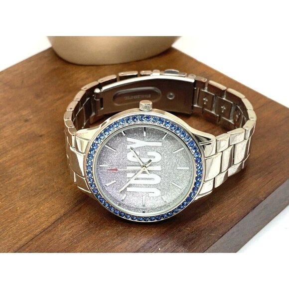 Juicy By Juicy Couture Women\'s Watch JC/5005 Quartz Blue Crystals Bezel …